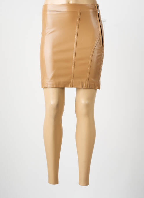 Fustă scurtă maro GUESS femeie