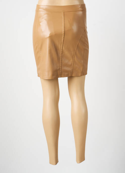 Fustă scurtă maro GUESS femeie