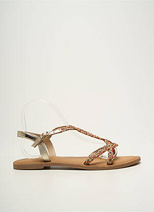 Sandale/Pantofi decupați auriu LES TROPEZIENNES PAR M.BELARBI femeie