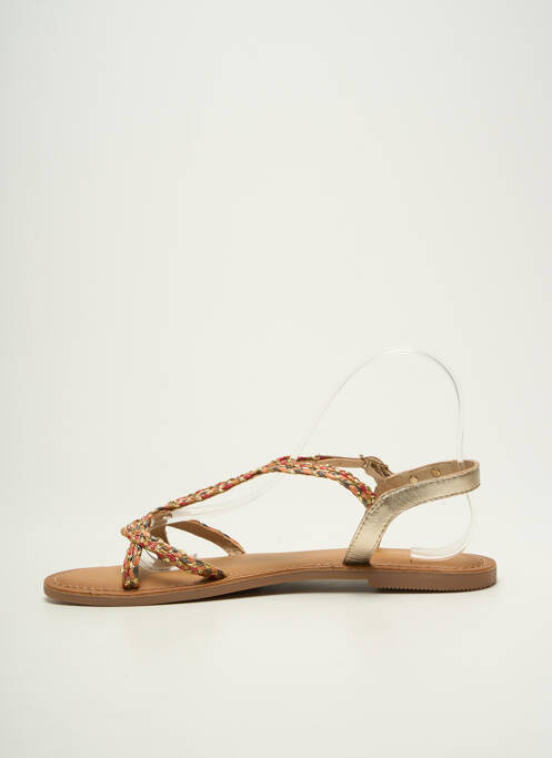 Sandale/Pantofi decupați auriu LES TROPEZIENNES PAR M.BELARBI femeie