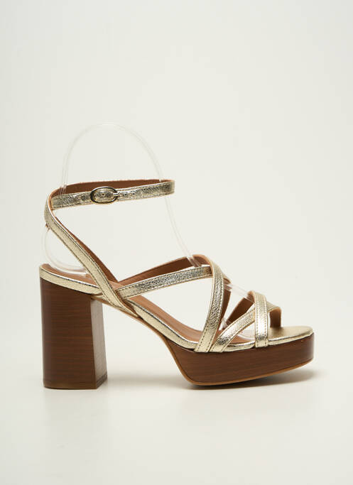 Sandale/Pantofi decupați auriu ADIGE femeie