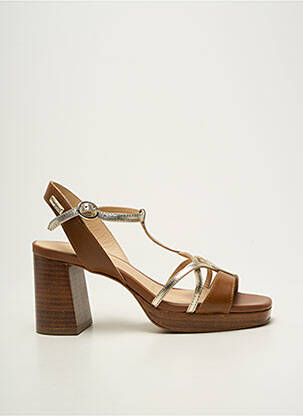 Sandale/Pantofi decupați maro LES TROPEZIENNES PAR M.BELARBI femeie