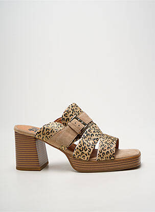 Mulete/Saboți auriu MAM'ZELLE femeie