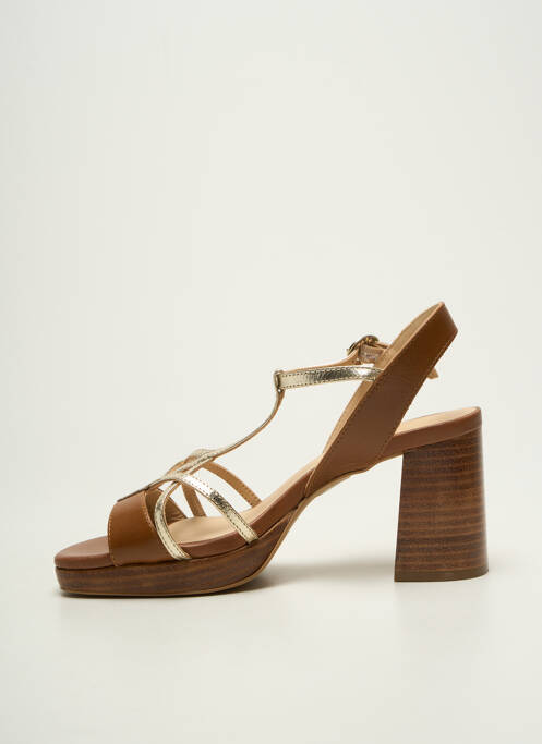 Sandale/Pantofi decupați maro LES TROPEZIENNES PAR M.BELARBI femeie