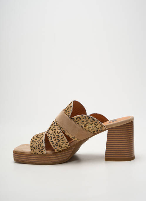 Mulete/Saboți auriu MAM'ZELLE femeie