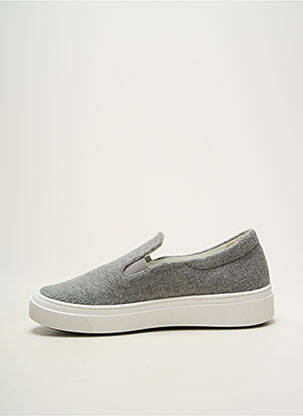 Slip-on-uri vârf rotund toc plat până la 3 cm gri MAX MARA femeie
