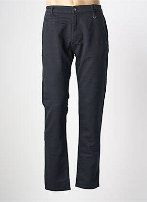 Pantalon chino țesătură poplin mărime normală albastru FREEMAN T.PORTER bărbat