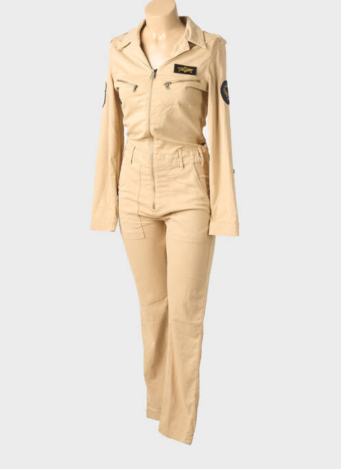 Salopetă-pantalon bej SCHOTT femeie