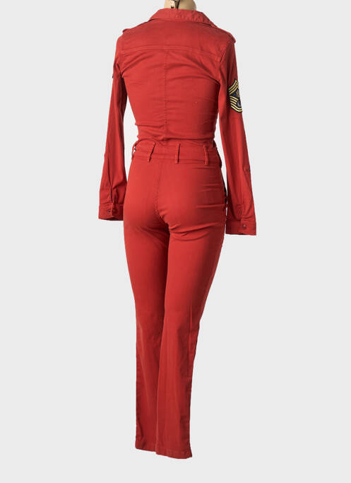 Salopetă-pantalon roșu SCHOTT femeie