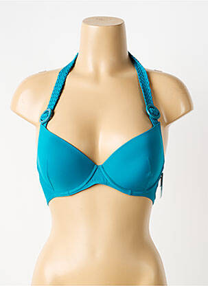 Sutien de costum de baie elasticitate top sutien modelat albastru AUBADE femeie