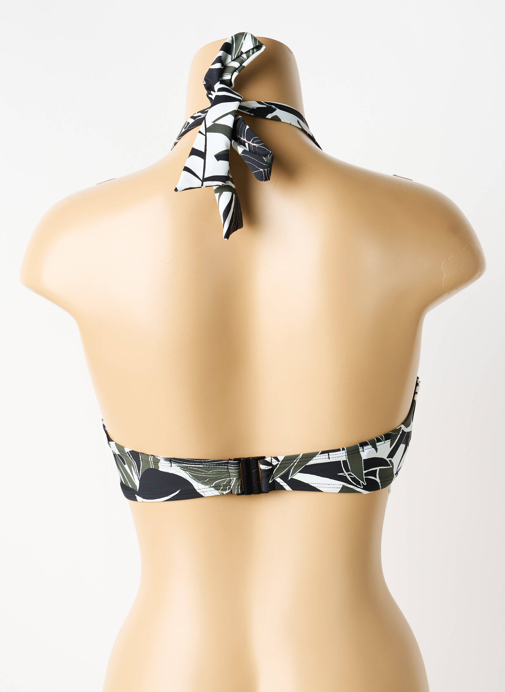 Sutien de costum de baie elasticitate top triunghiuri verde AUBADE femeie