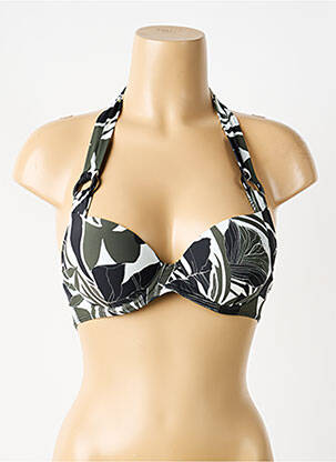 Sutien de costum de baie elasticitate top sutien push-up verde AUBADE femeie