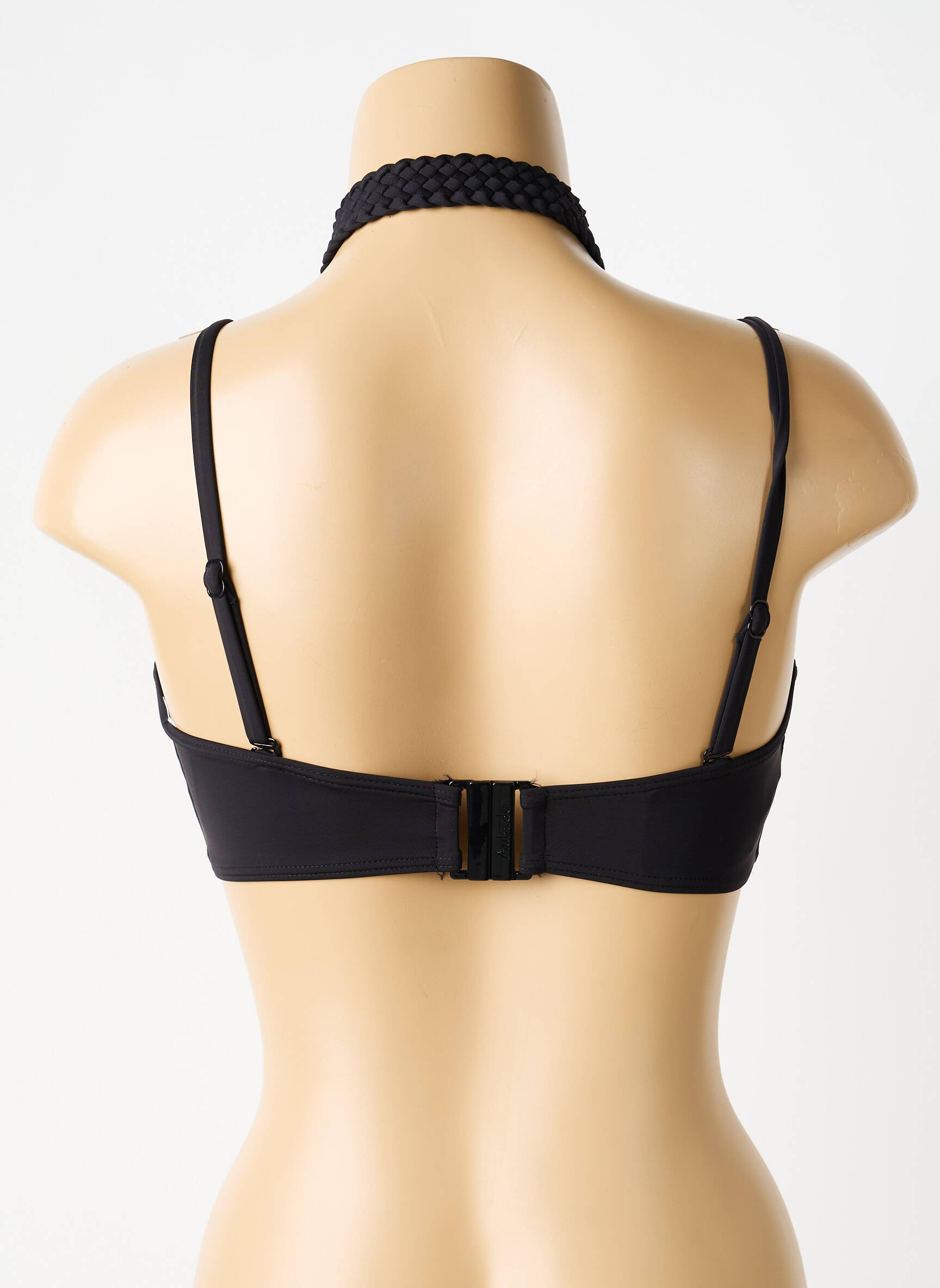 Sutien de costum de baie elasticitate top bentiță negru AUBADE femeie