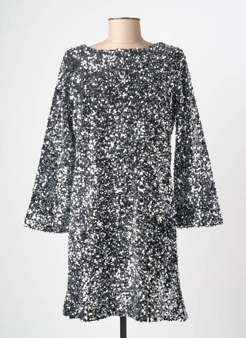 Rochie midi argintiu ELÈSIG femeie