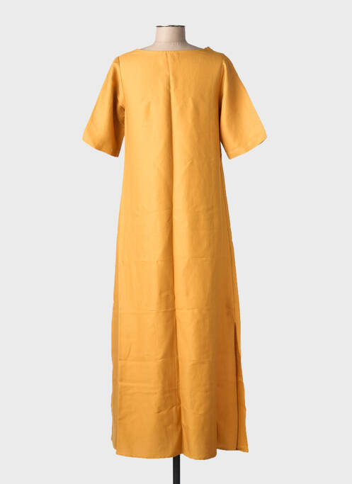 Rochie lungă maro ELÈSIG femeie