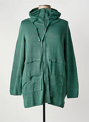 Jachete casual croială dreaptă verde SHEEGO femeie