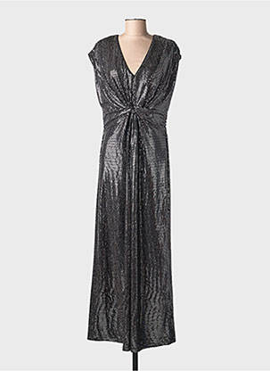 Rochie lungă argintiu OUI femeie