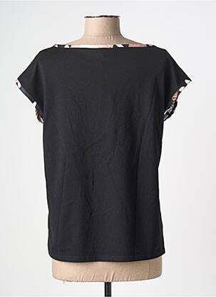 Top imprimeu fantezie mâneci scurte negru ZOE ZONE OF EMBROIDERED femeie