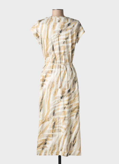 Rochie lungă bej EVA KAYAN femeie