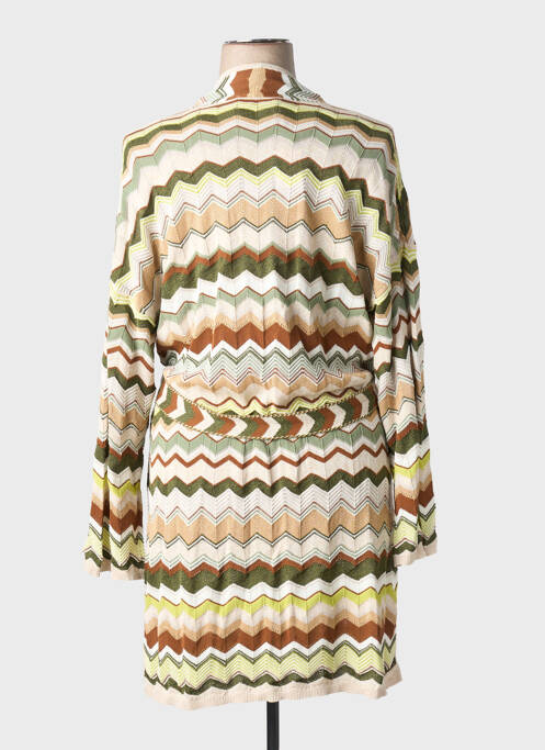 Vestă cu mâneci lungi verde OUI femeie