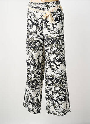 Pantalon drept negru EVA KAYAN femeie