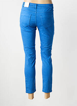 Pantalon 7/8 elasticitate mărime normală albastru OUI femeie
