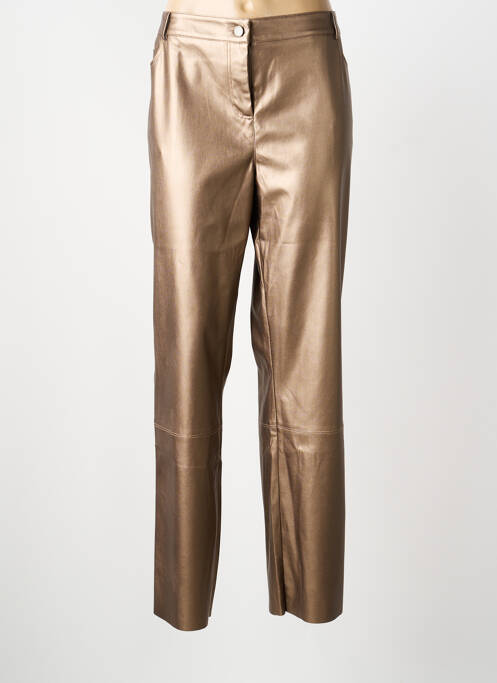 Pantalon drept maro EVA KAYAN femeie