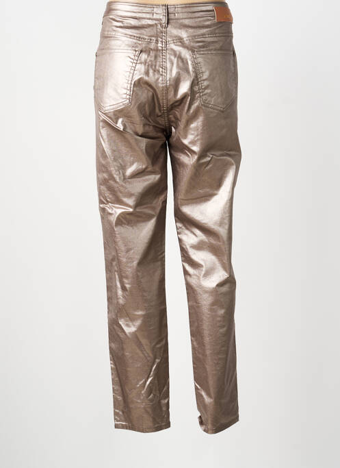 Pantalon drept auriu EVA KAYAN femeie