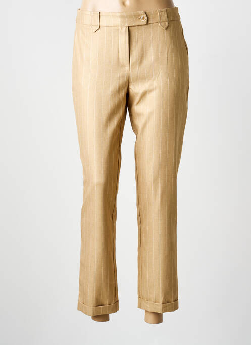 Pantalon 7/8 maro EVA KAYAN femeie