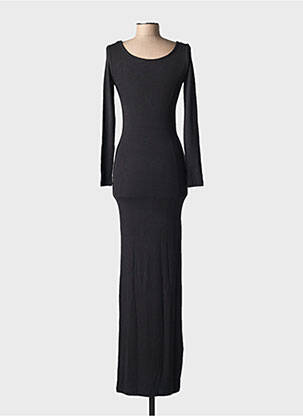 Rochie lungă mâneci lungi mâneci lungi negru IMII femeie