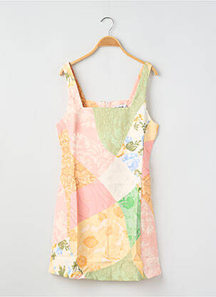 Rochie scurtă fără mâneci fără mâneci verde DESIGUAL femme