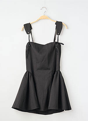 Rochie scurtă fără mâneci fără mâneci negru INNOVARE DENIM femeie