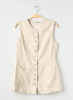 Jachete casual guler rotund bej SISTER HOOD femeie