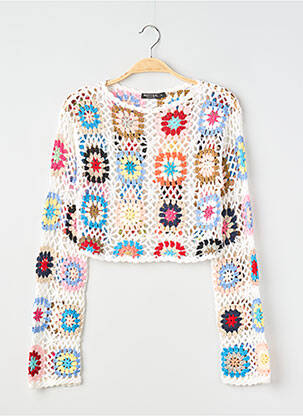 Top imprimeu fantezie mâneci lungi alb NASTY GAL femme