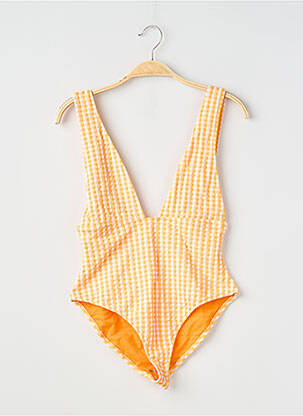 Costum de baie dintr-o singură piesă elasticitate portocalie ANJA PARIS femeie