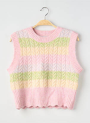 Top elasticitate fără mâneci roz ZARA femme