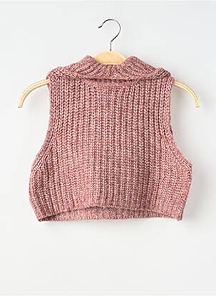 Top croială cambrată fără mâneci violet COLLUSION femme