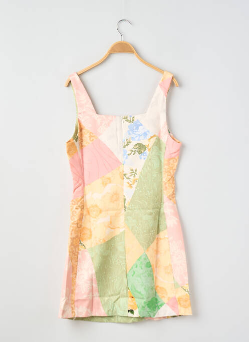 Rochie scurtă fără mâneci fără mâneci verde DESIGUAL femme