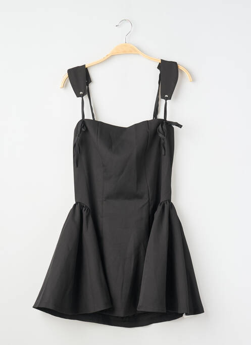 Rochie scurtă fără mâneci fără mâneci negru INNOVARE DENIM femme