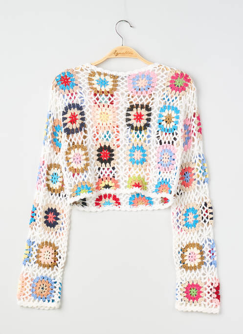 Top imprimeu fantezie mâneci lungi alb NASTY GAL femme