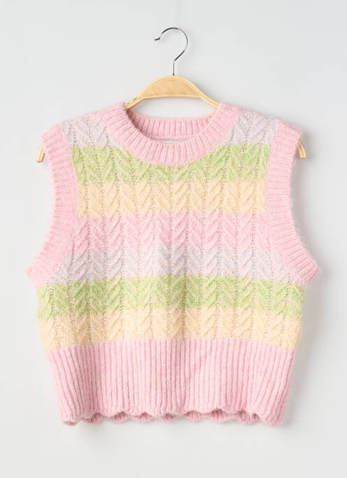 Top elasticitate fără mâneci roz ZARA femme