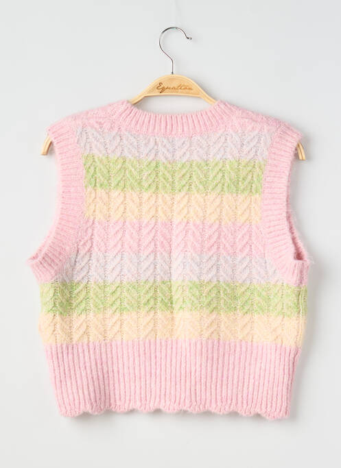 Top elasticitate fără mâneci roz ZARA femme