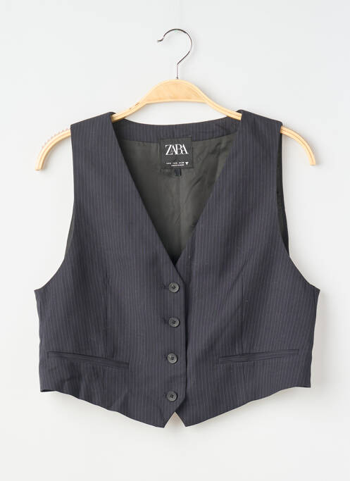 Vestă fără mâneci căptușeală albastru ZARA femme