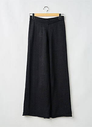 Pantalon evazat elasticitate mărime normală negru BOA femeie