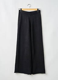 Pantalon evazat elasticitate mărime normală negru BOA femme