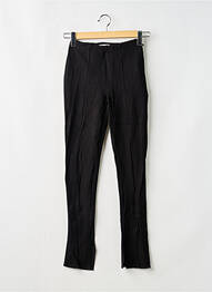 Pantalon slim talie înaltă talie înaltă negru ANINE BING femeie