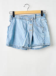Fustă pantaloni scurți buzunare albastru ZARA femme