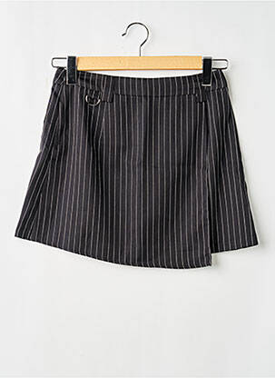 Fustă mini închidere cu fermoar lateral negru CIDER femme