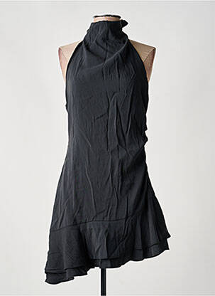 Tunică mâneci lungi croială asimetrică negru ZARA femme