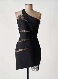Rochie scurtă fără mâneci fără mâneci negru INNOVARE DENIM femeie